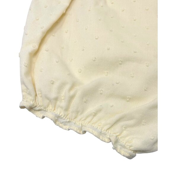 Baby Girls - Vintage Romper with Ruffled Sleeves & Layered Top - 6-12 Month - Picture 7 of 7